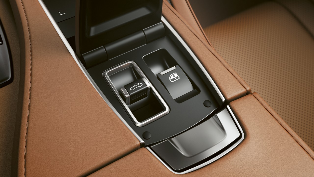 Lexus LC Convertible roof switch 