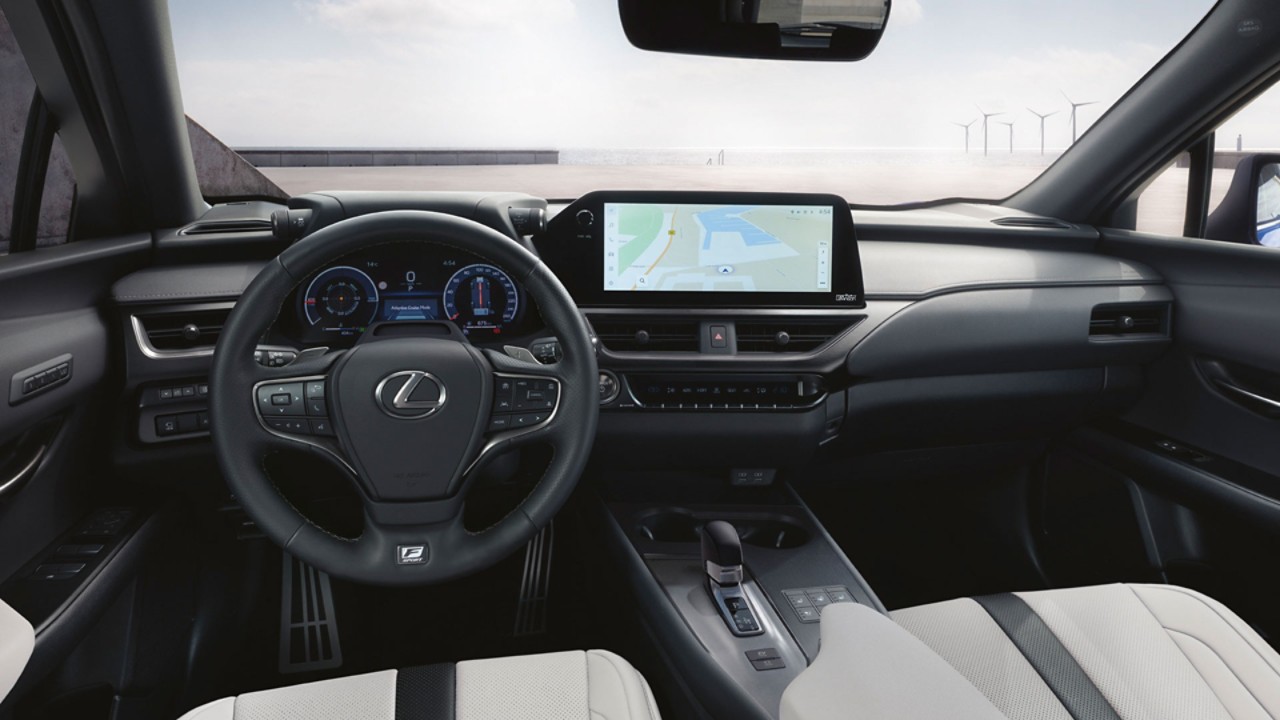 The Lexus UX cockpit